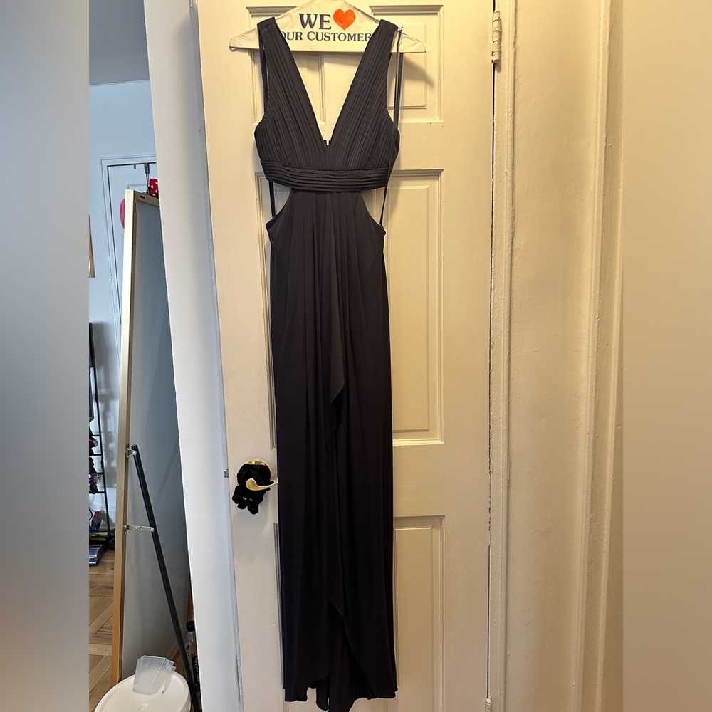 Bcbg cut our navy maxi dress jersey